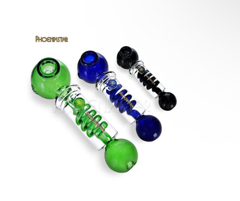 HF525 Freezable Coil Waterpipe 6.3"