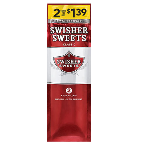Swisher Sweet 2 FOR $1.39 Cigarillos