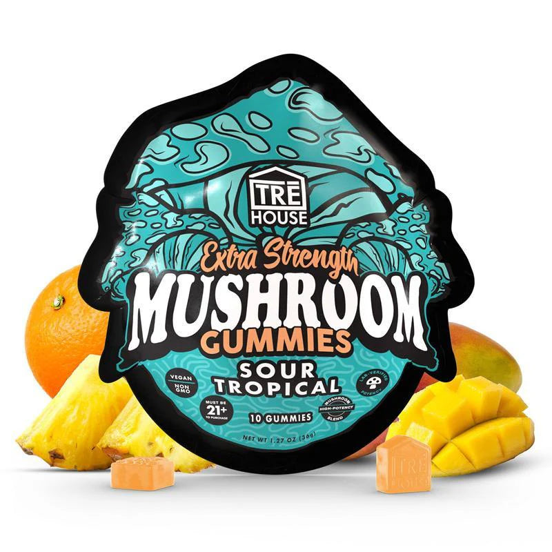 Tre house Mushroom 300mg Gummies 10 ct