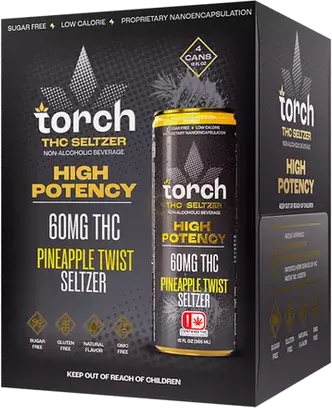 Torch THC Seltzer Drink 60mg 4ct