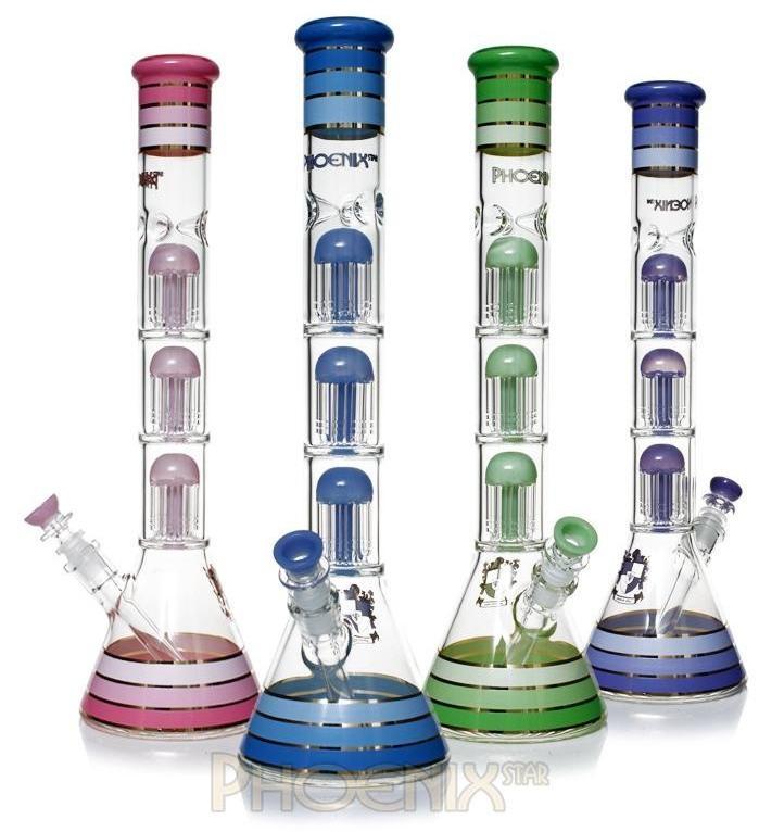 PHX732 Double 8 Arms Perc Waterpipe