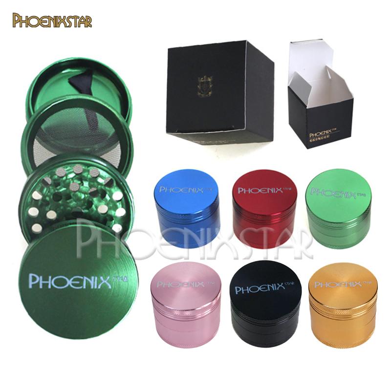 PHX698 Black Star 4-Piece Grinder