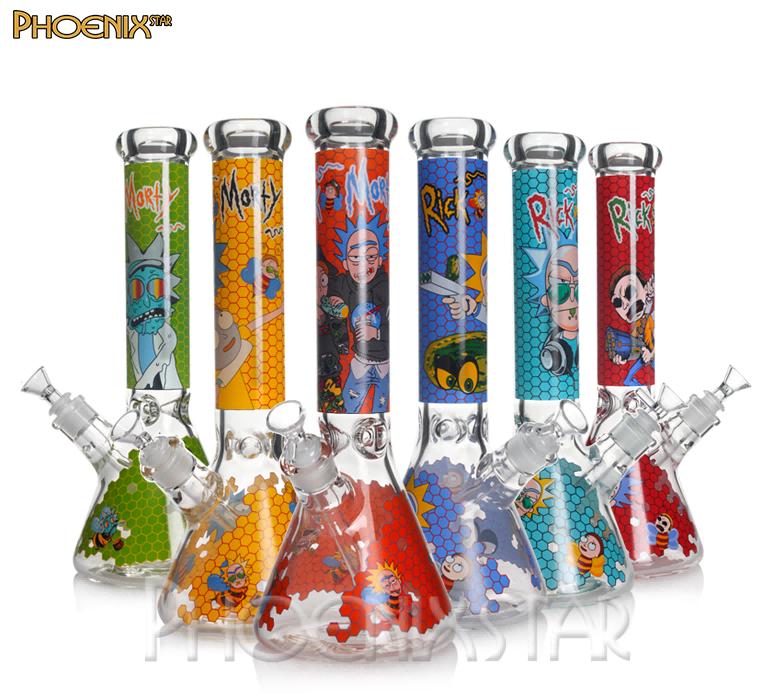WP292 Rick & Morty 7mm Waterpipe