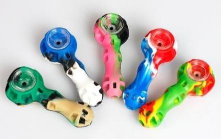 TX-07 Silicone Glass TI Pipe