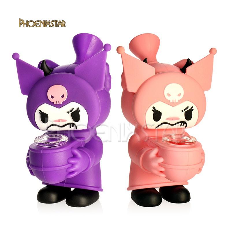TX-31 Silicone Glass Water Pipe