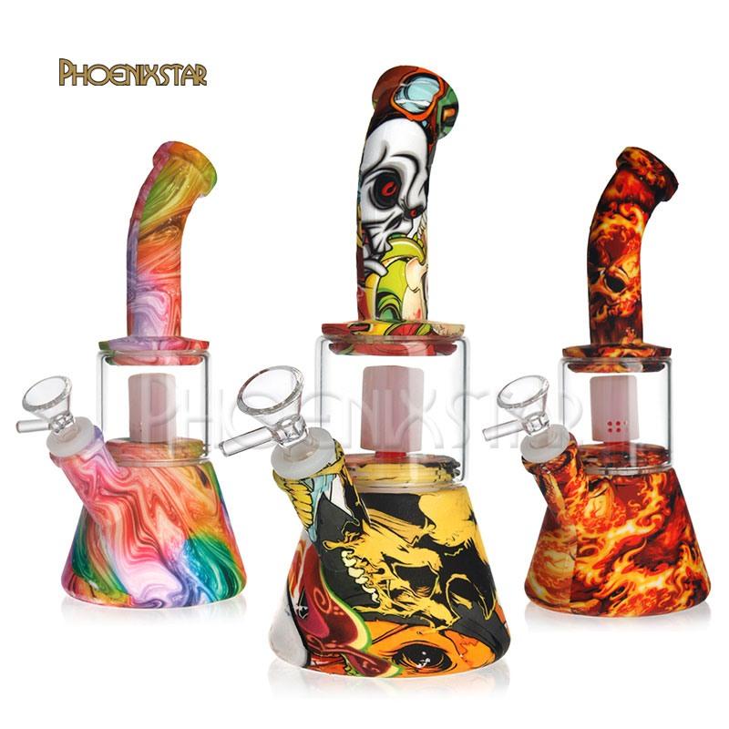 TX-65 Silicone Water Pipe