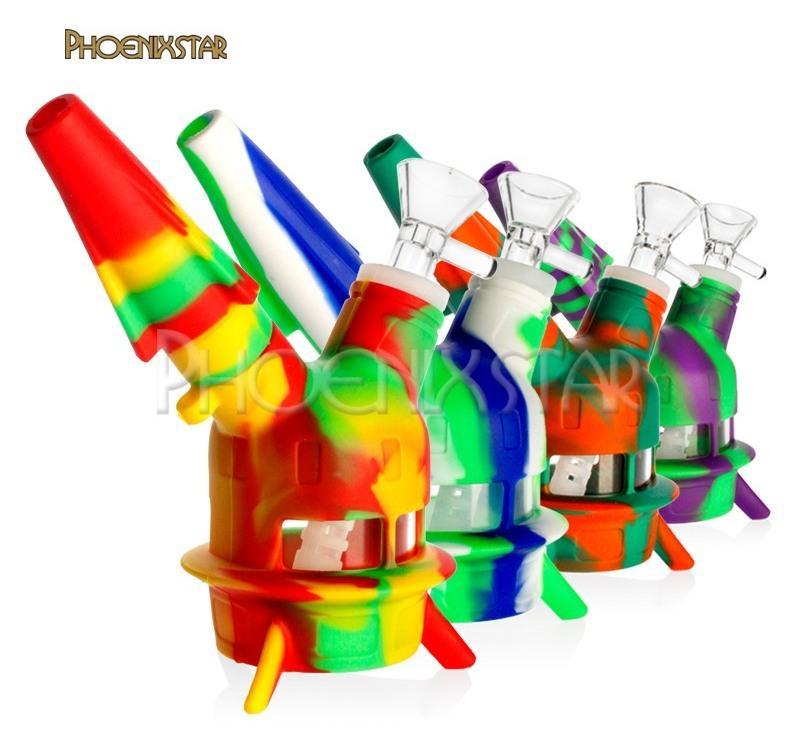 TX-176 Silicone Water Pipe