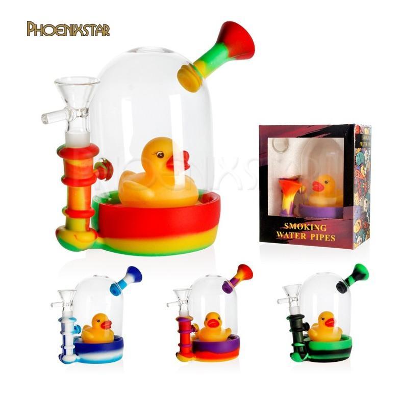 TX-188 Silicone Water Pipe with Box